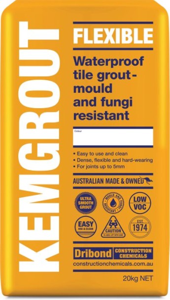 Kem Grout Flexible 507 Mist Grey 10kg