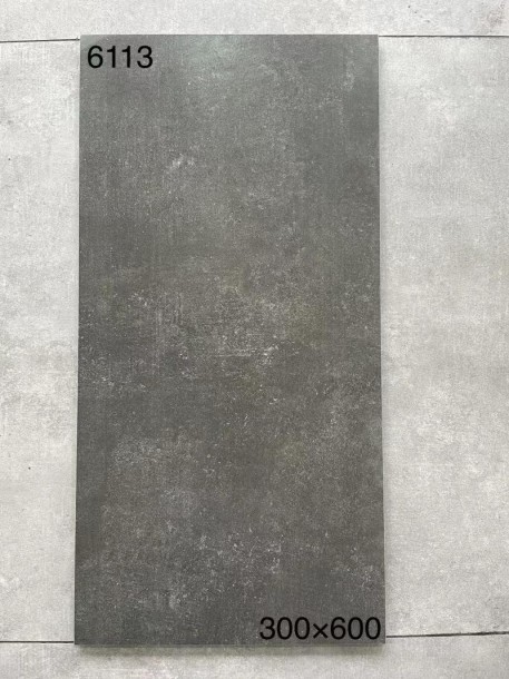 Dark Stone Porcelain 300x600mm - Matt