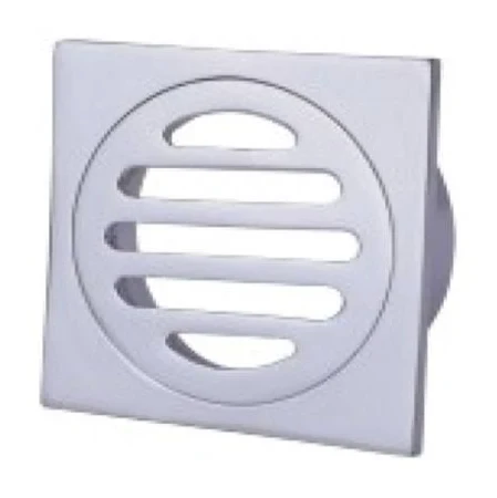 Floor Drain Chrome Sqr 50mm