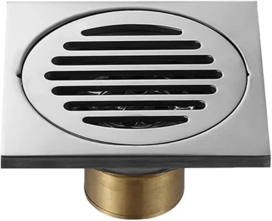 Anti Smell Brass Drain - Chrome
