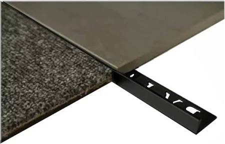 Aluminium Angle 9mm x 3m - Matt Black