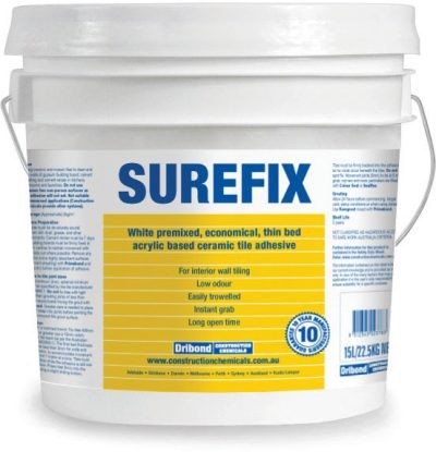 Surefix Premixed Tile Adhisive 22.5kg