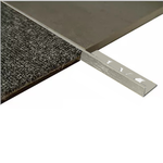 Aluminium Angle 12mm x 3m - Linished Silver