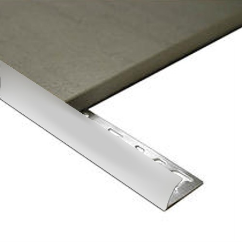 Half Round Trim 12mm x 3m - Mill Finish