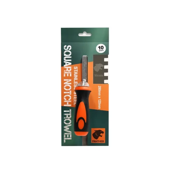 Panther Notch Trowel 10mm - S/Grip