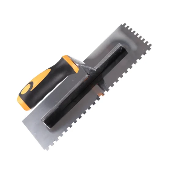 Bright Steel Notch Trowel 6mm S/Grip