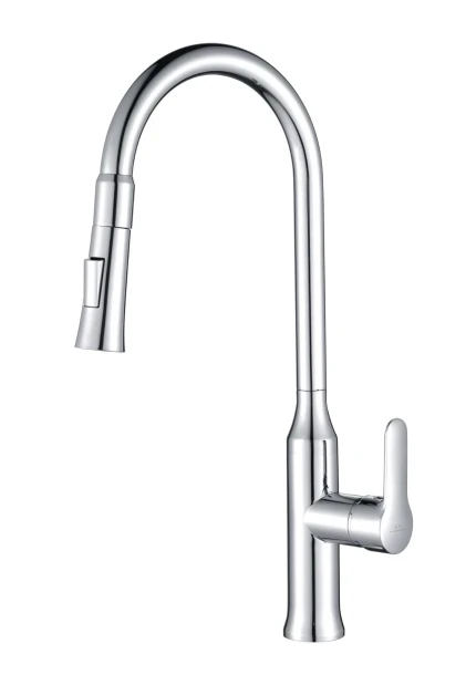 Empolo Pullout Sink Mixer - Chrome