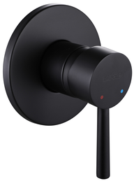 Pin Lever Wall mixer - Black