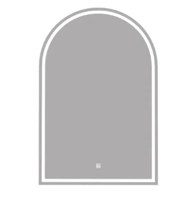 Arch Led Shaving Cabinet Mirror - 600x900mm