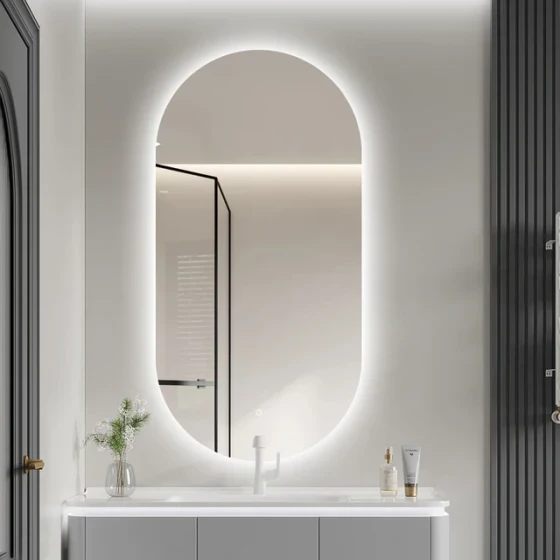 Oval Led Mirror 450x900mm