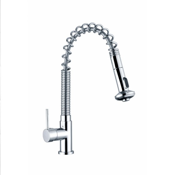 TH Pull Out Spring Sink Mixer