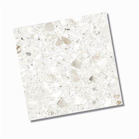 Terrazzo Stone Marshmallow 600x600mm - Smooth Grip