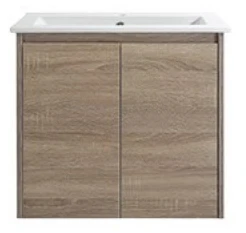 Luna Oak Wall Hung Vanity - 600mm