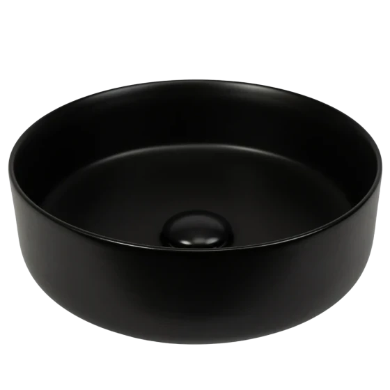 Round Basin 400x400x113mm - Matt Black